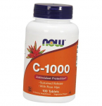 Vitaminas C su er&scaron;kėtuogėmis, C-1000 RH SR, Now Foods 250 skirtukų (36128140) 100tab