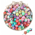 20/30 vnt. Mink&scaron;to molio spalvos palaidi karoliukai, skirti &bdquo;pasidaryk pats&ldquo; karoliai Apyrankės Auskarai Papuo&scaron;alai Amatų priedai 10mm 20pcs