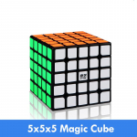 QiYi QiZheng S 5x5x5 Magic Cube MoFangGe XMD qizheng 5x5 Cubo Magico Professional Speed ​​Neo Cube galvosūkis Kostka Antistresiniai žaislai