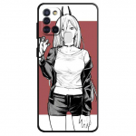Atgal Tpu mink&scaron;tas dėklas, skirtas Samsung Galaxy A50 A03s A04s A10s A03 Core A04 A02s A10 A20e A70 A40 A02 A01 grandininio pjūklo vyri&scaron;kas anime dangtelis Samsung A10