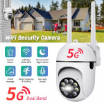 5G ir 2.4G dviejų juostų 200 W belaidė Wi-Fi IP kamera vandeniui atspari naktinio matymo namų apsaugos kamera AU Plug
