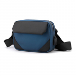 Madingas vientisos spalvos PU daugiafunkcinis juosmens krep&scaron;ys Crossbody Krep&scaron;ys Vieno peties vyri&scaron;kas krep&scaron;ys minimalistinis one size tamsiai mėlyna spalva