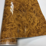50 cm * 500 cm Blizgaus medžio grūdų vinilo automobilio apvyniojimas folijos medienos tekstūros automobilio lipdukas vandeniui atsparus lipnus namų baldų lipdukas 20cm x 152cm brown