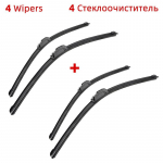 2vnt valytuvų &scaron;luostės BMW X5 F15 2013-2018 24 20 Fit priekinis stiklas priekinio stiklo &scaron;epečiai pjovimo priedai 2013 2014 2015 2016 2017 2018 m.