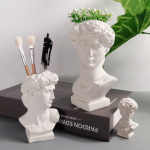 Nordic Vase Hidroponinės vazos papuo&scaron;alai Gėlių vazonų makiažo &scaron;epetėlis laikymo kibiras Nuotraukų rekvizitai Senovinis namų dekoravimas Medium 16.5cm