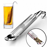 Naujas nuostabus arbatos sietelis nerūdijančio plieno namų arbatos infuzijos vamzdžio dizainas Touch Feel Good Laikiklis Įrankio &scaron;auk&scaron;to filtras 1PC