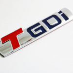 5X 3D metalinis TGDI logotipas, emblema, ženklelis Automobilio lipdukas Automobilių priedai, skirti G/eely EMGRAND Maple ENGLON GLEAGLE sidabras