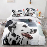 3D naminių gyvūnėlių ra&scaron;tų patalynės komplektas gyvūnų &scaron;unų antklodės užvalkalas 2/3 mikropluo&scaron;to audinys AU/ES/US/UK/DE viso dydžio mink&scaron;tas greitai džiūstantis namų kostiumas DE 100x135cm