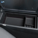 Automobilių priedai Centrinio porankio laikymo dėžutės dangčio konteinerio dėklas, skirtas Toyota Prius 50 2016 2017 m.