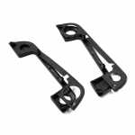 51218122442 51218122441 4vnt i&scaron;orinių durų rankenų komplekto dangteliai BMW E36 E34 E32 3 5 7 serijai su guminiais sandarikliais