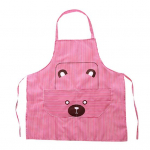 Cute Bear Cooking Restaurant Design berankove virtuvė su prijuostės dangčio ki&scaron;ene rožinė raudona spalva