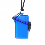 Lauko vandeniui atsparios ki&scaron;enės Raktų pinigų saugojimo dėžutė Dėklo laikiklis Plastikinis dėklas mėlyna