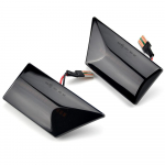 Nuoseklus mirksintis LED posūkio signalo &scaron;oninio žymeklio lemputė dinaminis blykstė 93192381 93192382 Opel Vectra C Signum 2003-2008 m.