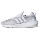 Adidas Swift Run 22 Balti Pilki Unisex Sportbačiai Cloud-White Grey-Two Core-Black GZ3499 35⅔