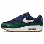 Nike Air Max 1 QS Letterman Pack Moteri&scaron;ki sportbačiai Mėlyni Obsidianiniai Balti DV3887-400 36