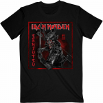 IRON MAIDEN Watermark Senjutsu Album Vintage Metal Rock Band Unisex mar&scaron;kinėliai S