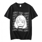 Anime Spy X Family Anya Forger Unisex mar&scaron;kinėliai trumpomis rankovėmis Moteri&scaron;ki mar&scaron;kinėliai Laisvalaikio Harajuku mar&scaron;kinėliai Madingi Unisex Streetwear mar&scaron;kinėliai L
