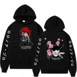 Japoni&scaron;ki Anime Vienas Gabalas Luffy Roronoa Zoro Sanji Harajuku Gobtuvai Unisex Moterims Atsitiktiniai Mados Unisex Gobtuvas Megztinis Vyri&scaron;kas Vir&scaron;us 2XL
