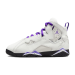Air Jordan True Flight PS Bazinis pilkas violetinis nuodai vaiki&scaron;ki sportbačiai &scaron;viesiai bazinis pilkas baltas juodas 343796-052 33.5