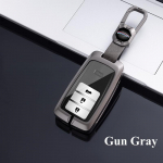 Cinko lydinio automobilio nuotolinio valdymo pulto raktų pakabuko dėklo dangtelio apsauginis apvalkalo krep&scaron;ys, skirtas Acura RLX RDX MDX CDX ILX TLX-L PLX NSX raktų pakabuko priedams juoda