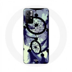 Coque Redmi Note 11 5G Attrape R&ecirc;ve violet gris et Noir
