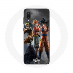 Coque pour Samsung Galaxy A02 Sangoku naruto Luffy one piece Dragon Ball z 3D Anime manga