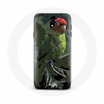 Coque pour Samsung Galaxy J7 2017 Pionus Perroquet Rouge Vert