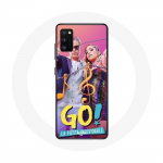 Coque pour samsung galaxy S20 Poursuis Tes R&ecirc;ves M&iacute;a C&aacute;ceres et Juanma Portolesi Go! Vive a tu maner