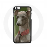 Coque pour Iphone 7 Chien Greyhound gris