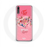 Coque pour Huawei P20 TWICE Logo Rouge Affiche What Is Love