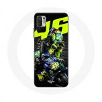 Coque pour Xiaomi Poco M3 Pro Valentino Rossi motoGP 46 Pilote de vitesse