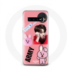 Coque pour Samsung Galaxy S10 BTS Bangtan Gar&ccedil;on BT21 Cooky Jungkook ARMY