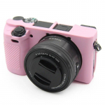&bdquo;Sony Alpha A5100 A5000 A6000 A6100 A6300 A6400&ldquo; dangtelis, skirtas mink&scaron;tam silikoniniam guminiam fotoaparato dėklo krep&scaron;iui, apsaugančiam odą, apsauginį korpusą A6300 A6400