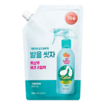 On the Body Cotton Foot Wash Feet Foot Shampoo Grapefruit Mint Scent Refill 500ml, 1 piece, 1 piece