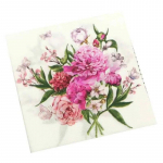 Vienkartinė vakarėlio servetėlė, dvisluoksnė 20 vienetų / supakuokite spalvingų gėlių ra&scaron;tų 20Pcs