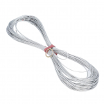 50 m &scaron;ulinių matavimo virvė, skaidrios svarstyklės, nesusitraukianti, ne&scaron;iojama plieninė vielinė matavimo virvė statyboms