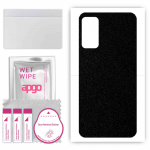 apgo Protective Skin Sticker for the back compatible with TCL 205, Wrap Film, Foil, Vinyl - Pattern Matte Black