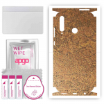 apgo Protective Skin Sticker for the back+sides compatible with Honor 20i, Full Wrap Film, Foil, Vinyl - Pattern Rusty Copper