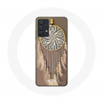Coque pour Samsung Galaxy A13 5G Attrape R&ecirc;ve marron Capteur de R&ecirc;ves