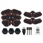 Elektrinis EMS ABS pilvo raumenų tonikas klubų treniruoklis raumenų stimuliatorius namų sporto salė svorio metimui vibruojantis kūno lieknėjimas vyrams, moterims