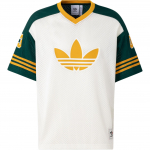 Adidas Originals Klasikinio Krep&scaron;inio Stiliaus Sportiniai Mar&scaron;kinėliai Unisex Vir&scaron;utiniai Drabužiai Mi&scaron;ko Žalumo JC6802 M