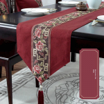 Auk&scaron;tos kokybės gėlės Stalo vėliava Arbata Menas Staltiesė Ilgi Stalai Kilimėlis Kar&scaron;tas Parduodama nauja Kinijos stiliaus lova vėliava 33x160cm