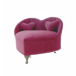 1/6 sofos mergaitėms ir moterims papuo&scaron;alų dėžutė, miegamojo dekoro laikymo dėklas, dėžutės organizatorius, 12 colių lėlių figūrėlės, sofa dviem žmonėms 18*14*13cm