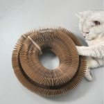 Organ Cat Scratching Board, toys, Interactive Scratch Pad Toy with Bell Ball, Accordion