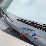 2vnt priekinio stiklo valytuvo stiprintuvas, spyruoklinis valytuvo tvirtinimas, automobilio keičiamų dalių įrankiai 2Pcs