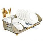 Daugiafunkcinis virtuvės indų stovas Be BPA plastikinis puodo lėk&scaron;tės dubuo nutekėjimo laikiklis pietų keptuvės lazdelės &Scaron;auk&scaron;tas laikymo lentyna Virtuvės reikmenų laikiklis