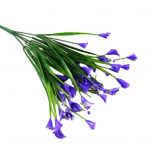 1 vnt. Dirbtinis Gypsophila Calla Lelijas Gėlės Augalų Vestuvių Vakarėlio namų dekoras oranžinė