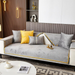 Nauji žieminiai mink&scaron;ti sofos užvalkalai žakardo sofos pagalvėlė neslystanti sofos apsauga, nuimama sofos antklodė svetainei 70x70cm 1pcs