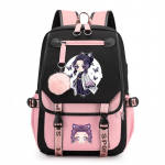 Miela Kawaii ra&scaron;to kuprinė Paauglių gatvės anime kuprinė Kuprinė USB kuprinės