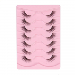 7 poros pusiau blakstienų dirbtinių blakstienų makiažo priemonės natūralios storos apimties blakstienos Grožis pūkuotos blakstienos Fox